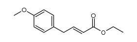 ethyl 4-(4-methoxyphenyl)but-2-enoate Structure