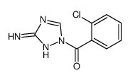 (3-amino-1,2,4-triazol-1-yl)-(2-chlorophenyl)methanone结构式