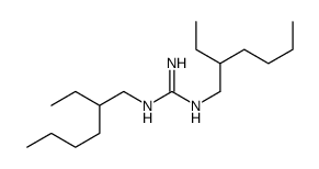 1,2-bis(2-ethylhexyl)guanidine Structure