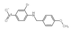 2-Bromo-N-(4-methoxybenzyl)-4-nitroaniline picture