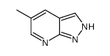 5-methyl-1H-pyrazolo[3,4-b]pyridine结构式