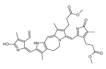 neobiliverdin IX delta dimethyl ester结构式