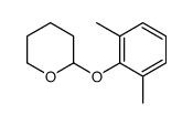 2-(2,6-dimethylphenoxy)oxane Structure