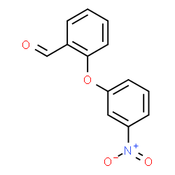 2-(3-nitrophenoxy)benzaldehyde结构式
