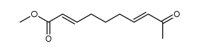 Decadien-(2.7)-on-(9)-saeure-(1)-methylester结构式