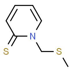 2(1H)-Pyridinethione,1-[(methylthio)methyl]- picture