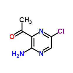 1-(3-Amino-6-chloropyrazin-2-yl)ethanone structure