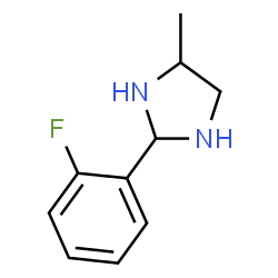 2-(2-氟苯基)-5-甲基-1H-咪唑结构式