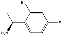 (1S)-1-(2-BROMO-4-FLUOROPHENYL)ETHYLAMINE Structure