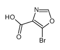 5-溴-4-噁唑羧酸结构式