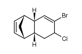 (1R,4S,4aR,8aS)-7-bromo-6-chloro-1,4,4a,5,6,8a-hexahydro-1,4-methanonaphthalene结构式
