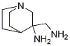 3-(AMINOMETHYL)QUINUCLIDIN-3-AMINE structure