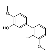 5-(2-fluoro-3-methoxyphenyl)-2-methoxyphenol结构式