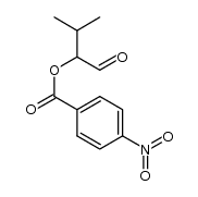 3-methyl-1-oxobutan-2-yl 4-nitrobenzoate Structure