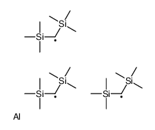 [bis[bis(trimethylsilyl)methyl]alumanyl-trimethylsilylmethyl]-trimethylsilane结构式