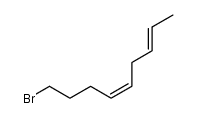 (4Z,7E)-4,7-nonadien-1-yl bromide结构式