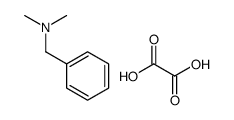 N,N-dimethyl-1-phenylmethanamine,oxalic acid结构式