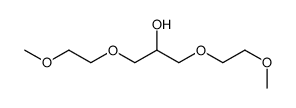 1,3-bis(2-methoxyethoxy)propan-2-ol结构式