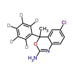 N-Desethyl etifoxine-d5 Structure