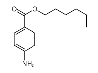 4-AMINO-BENZOIC ACID HEXYL ESTER structure