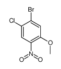 5-Bromo-4-chloro-2-nitroanisole结构式