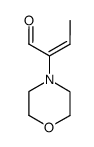 4-Morpholineacetaldehyde,-alpha--ethylidene-结构式