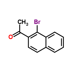 α-bromo acetylnaphthalene结构式