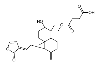 dehydroandrographolide 5-succinic acid monoester结构式