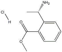 Methyl (S)-2-(1-aminoethyl)benzoate hcl Structure