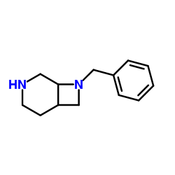 8-Benzyl-3,8-diazabicyclo[4.2.0]octane Structure