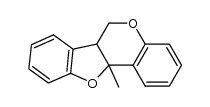 11a-methylpterocarpan结构式