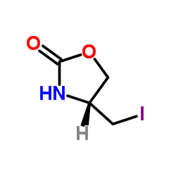 (4R)-4-(Iodomethyl)-1,3-oxazolidin-2-one structure