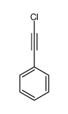 (氯乙炔基)苯结构式