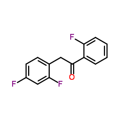2-(2,4-Difluorophenyl)-1-(2-fluorophenyl)ethanone picture