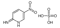 5-nitropyridin-2-amine,sulfuric acid结构式