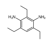 2,4,6-triethylbenzene-1,3-diamine Structure