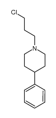 1-(3-Chloropropyl)-4-phenyl-1,2,4,6-tetrahydropyridine结构式