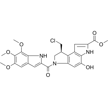 (S)-Seco-Duocarmycin SA结构式