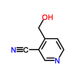 4-(Hydroxymethyl)nicotinonitrile Structure