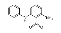 1-Nitro-2-aminocarbazole Structure