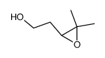 Oxiraneethanol,3,3-dimethyl- (9CI) Structure