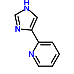 2-(3H-Imidazol-4-yl)-pyridine结构式