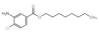 3-AMINO-4-CHLOROBENZOIC ACID OCTYL ESTER structure