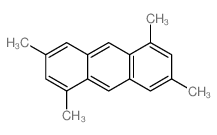 Anthracene, 1,3,5,7-tetramethyl- structure