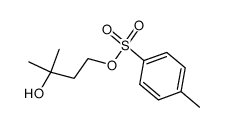 3-羟基-3-甲基对甲苯磺酸丁酯结构式
