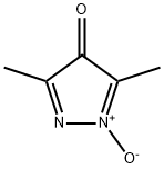 4H-Pyrazol-4-one, 3,5-dimethyl-, 2-oxide结构式