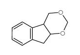 4,4a,5,9b-tetrahydroindeno[1,2-d]-1,3-dioxin structure