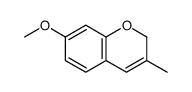 7-methoxy-3-methyl-2H-chromene Structure