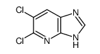 5,6-dichloro-1H-imidazo[4,5-b]pyridine Structure