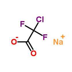 Sodium chlorodifluoroacetate structure